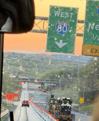 Speed limit lowered in work zone on section of I-80