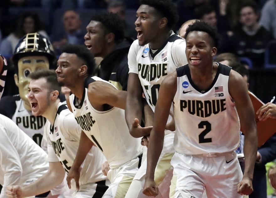 Ncaa Tourney Purdue Routs Defending Champ Villanova Sports