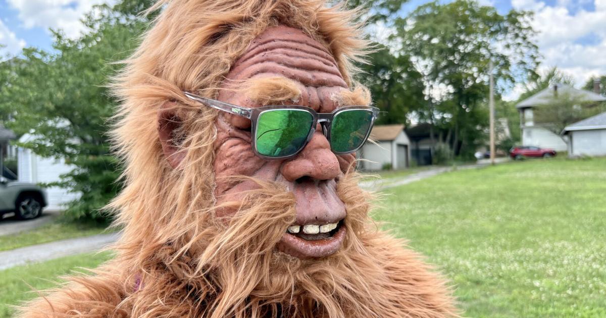Local sasquatch impersonator gains a big following