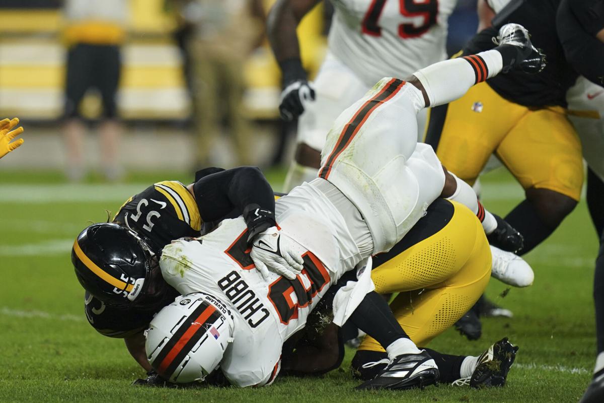 Browns Running Back Nick Chubb Suffers Gruesome, Season-Ending Knee Injury  During Monday Night Football