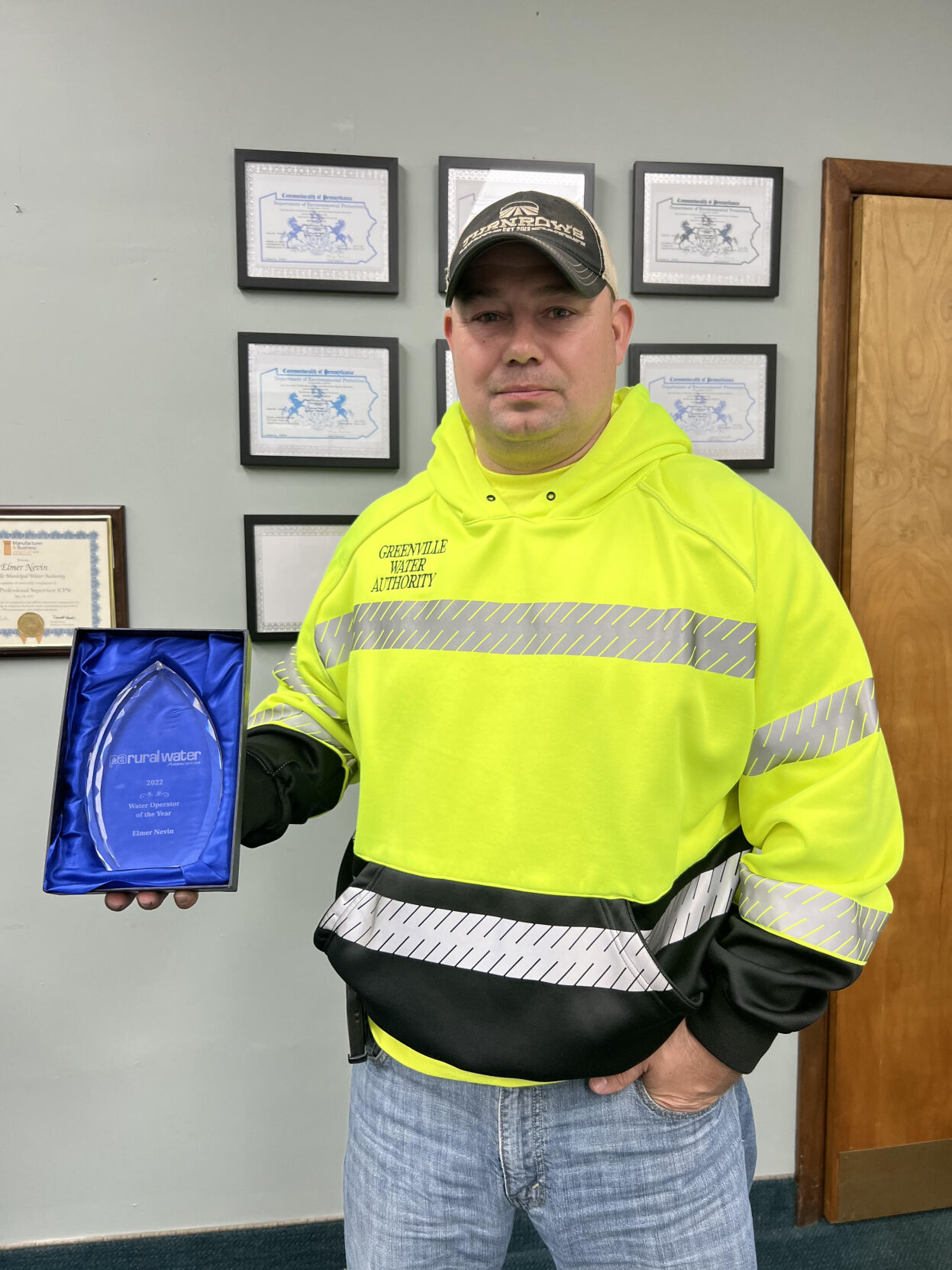 Greenville Water Authority employee honored Community