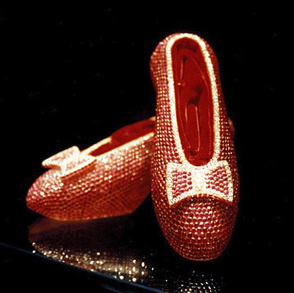 harry winston ruby slippers $3 million