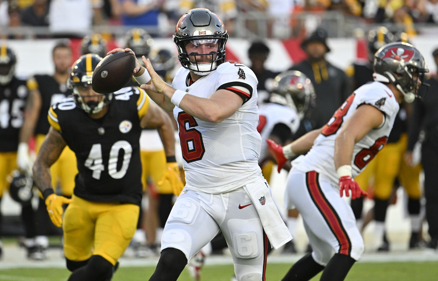 Mayfield lands Buccaneers QB job beats out Trask in competition