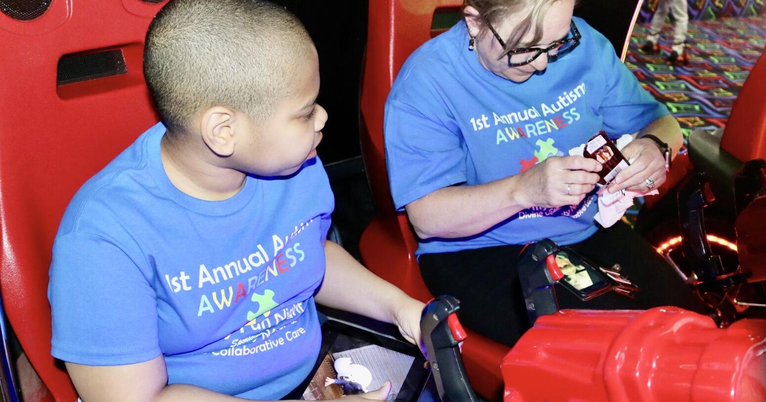 Families with children of autism enjoy a fun night out together - Vimarsana News