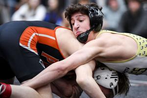 PIAA Wrestling: Karenbauer grabs gold in Hershey while teammate Hohman finishes 2nd