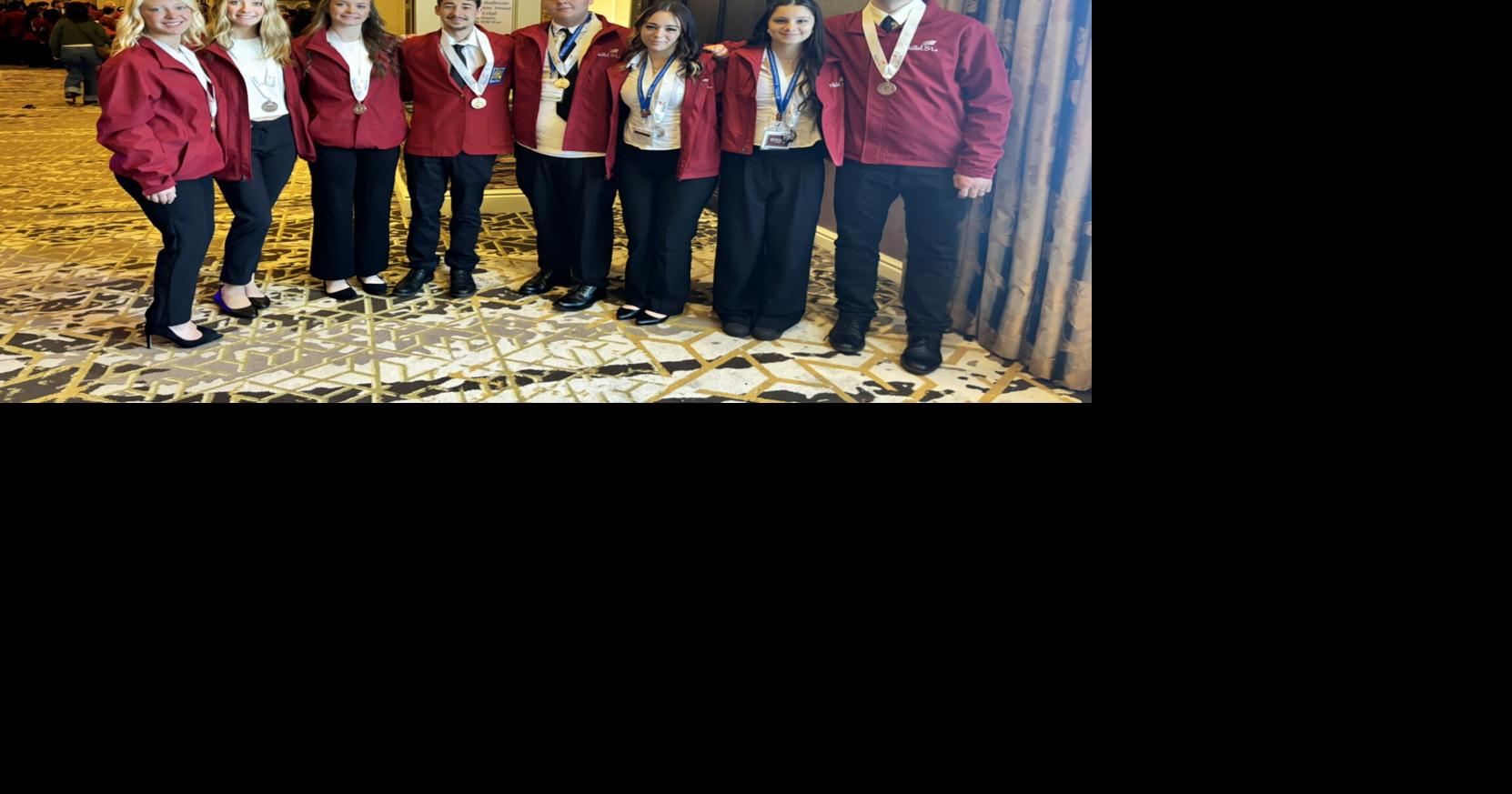 Career Center students earn eight medals at SkillsUSA state conference
