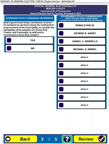 Sample Ballot Paper For Borough : Sample ballot paper | A ...