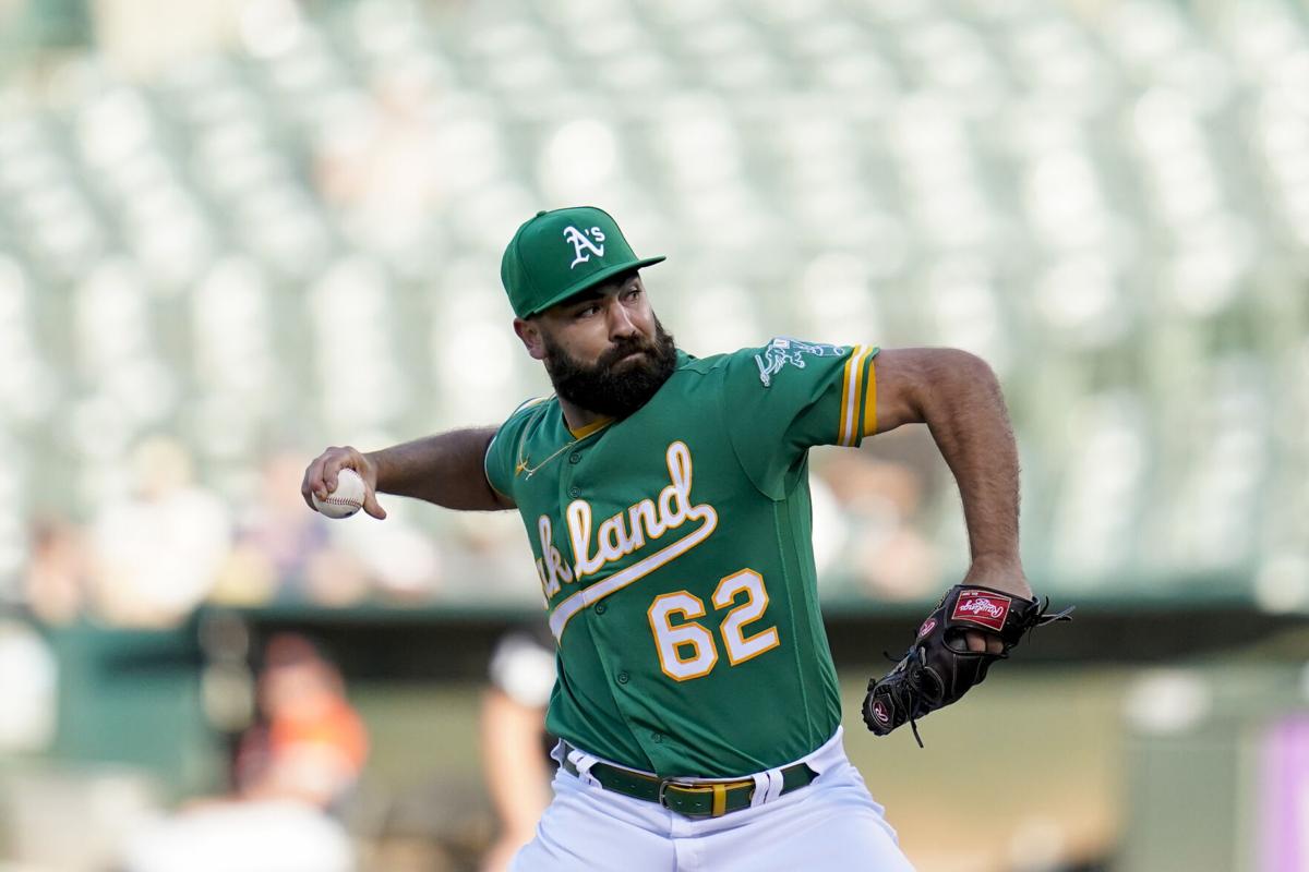 A's Lou Trivino will take a break from closer duties