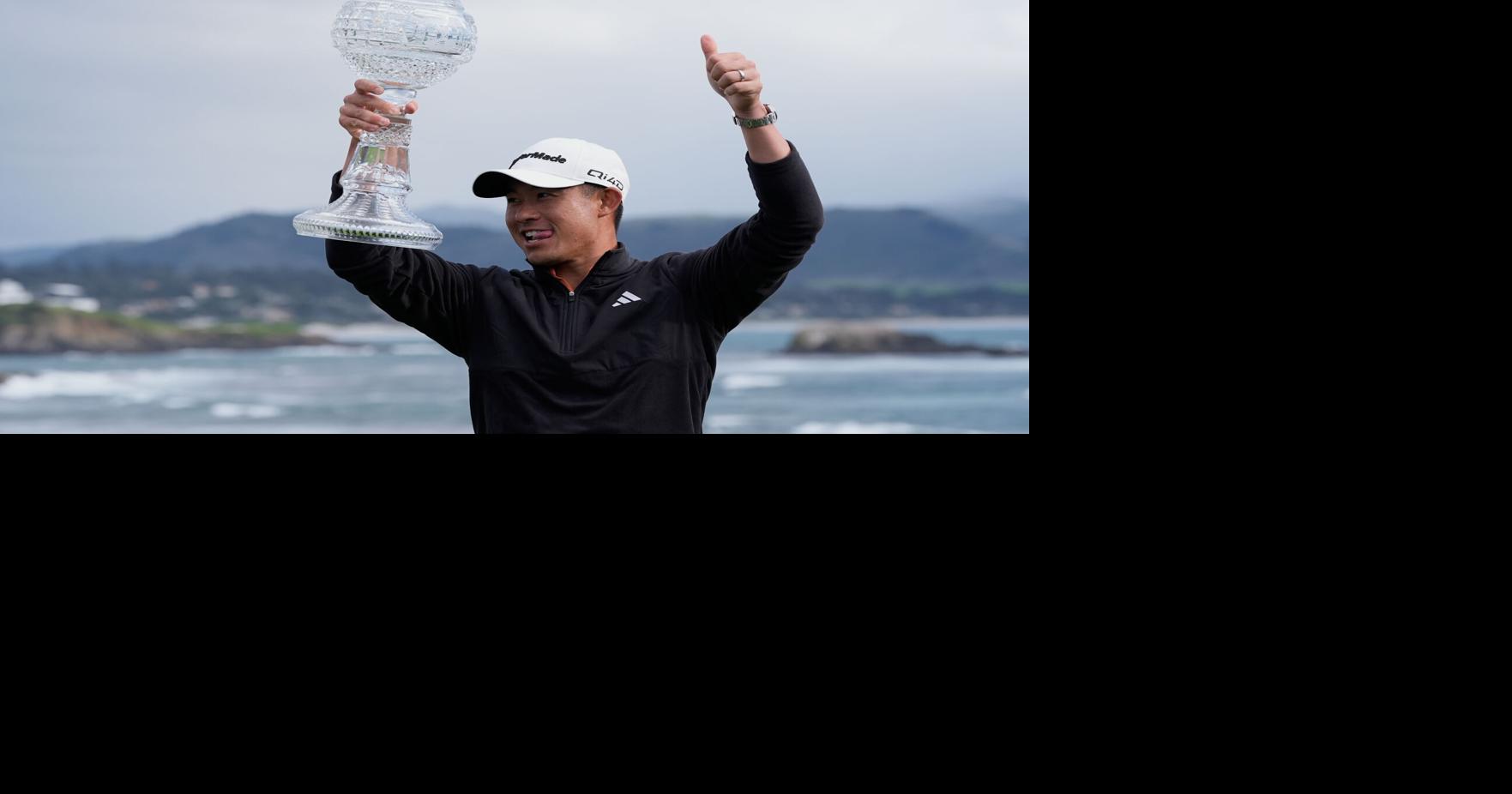 Morikawa birdies the 18th to win at Pebble Beach and end more than 2-year drought