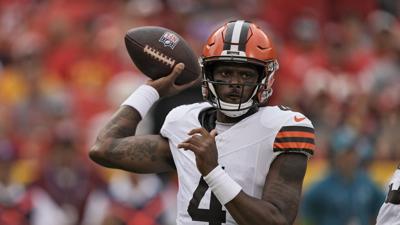 Browns' QB Watson selected as 1 of 5 team captains on eve of 1st full  season after suspension, Sports