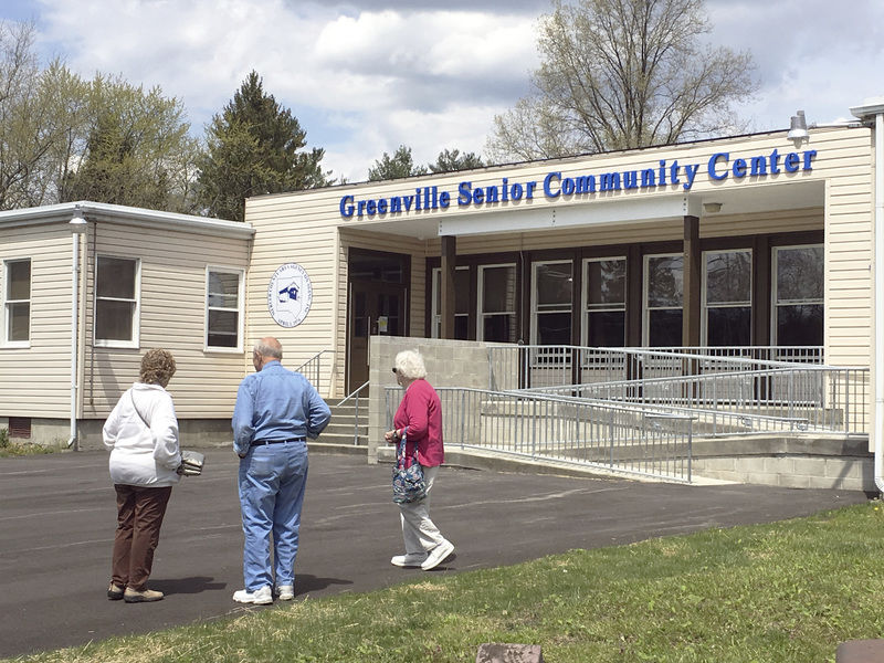 Seniors get new digs New Greenville center puts out mat News