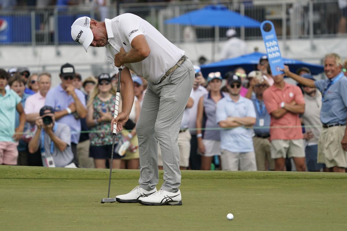 Horschel, Glover tied for the lead at Wyndham Championship