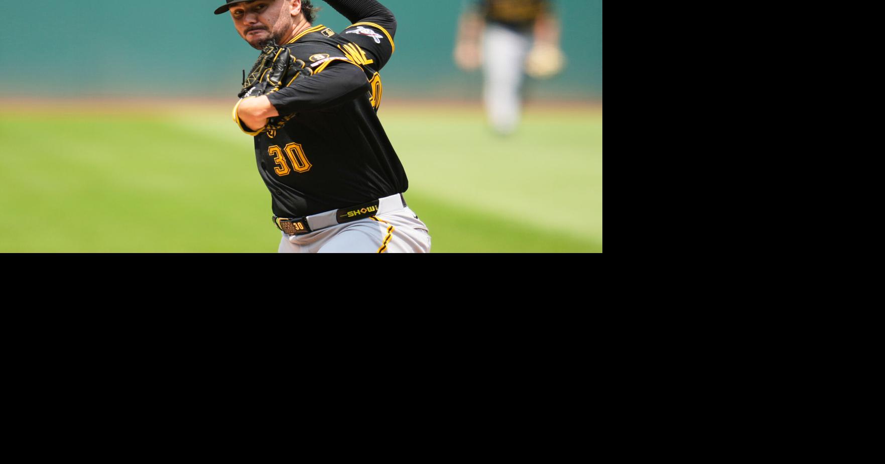 Skenes strikes out eight batters in 7 innings as Pirates roll to 7-1 win over Guardians