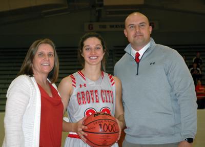 Arkwright Honored For Surpassing 1 000 Career Points Sports