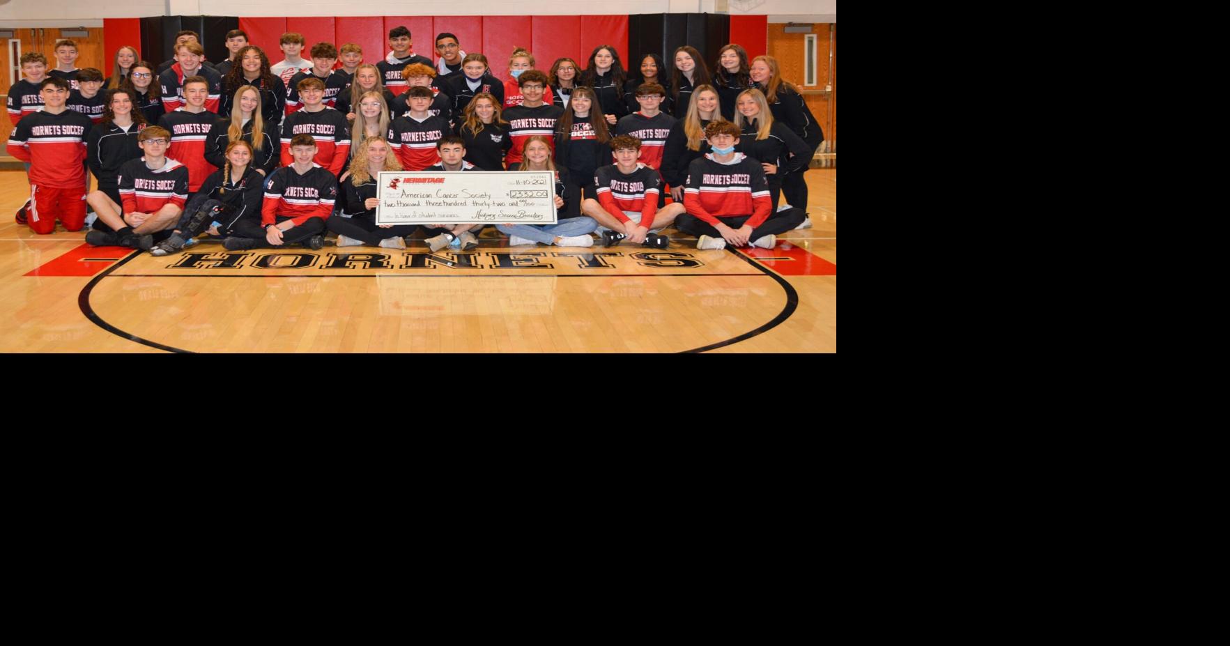 Hickory soccer teams donate money to American Cancer Society Sports
