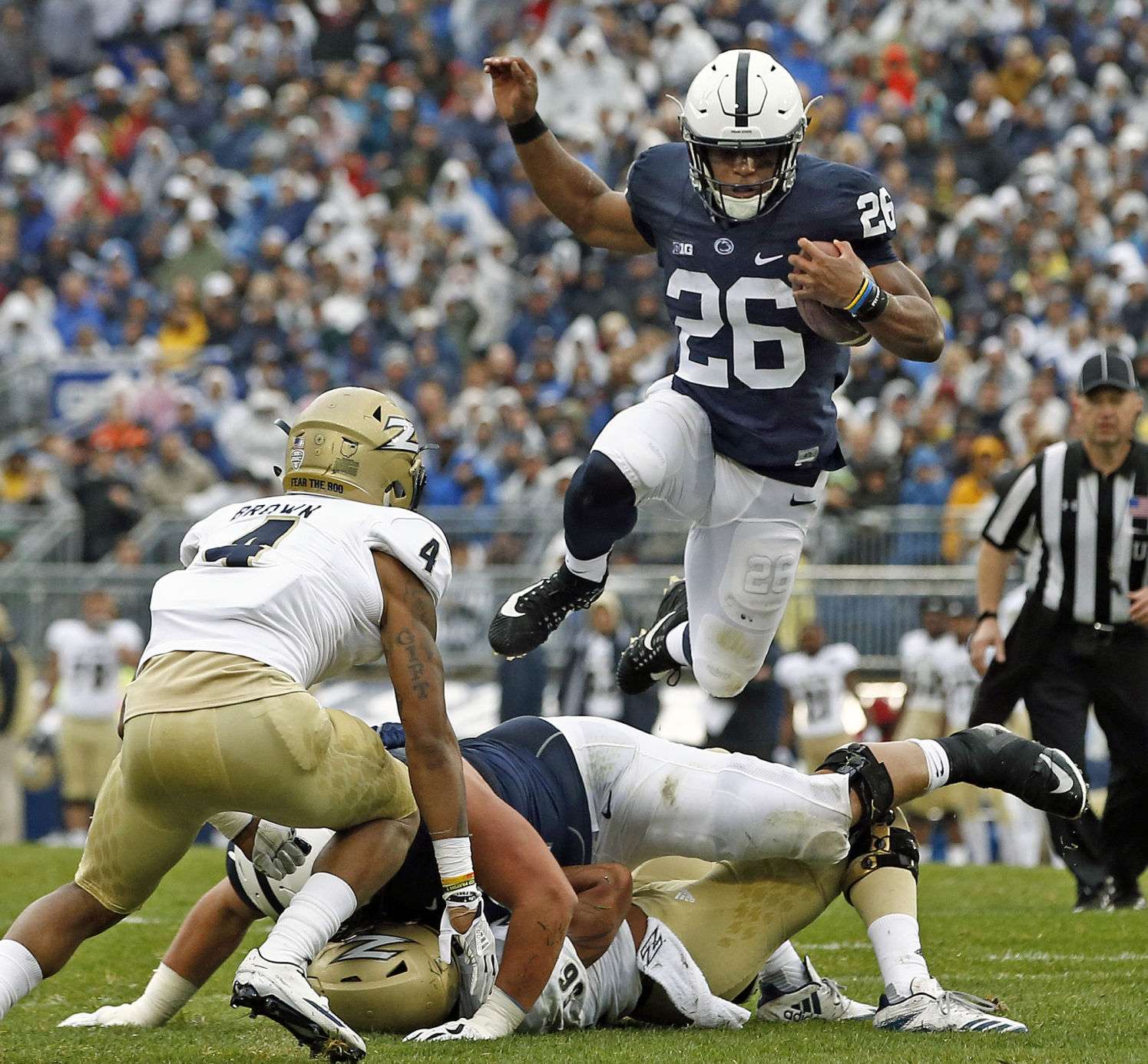 No. 6 Penn State throttles Akron