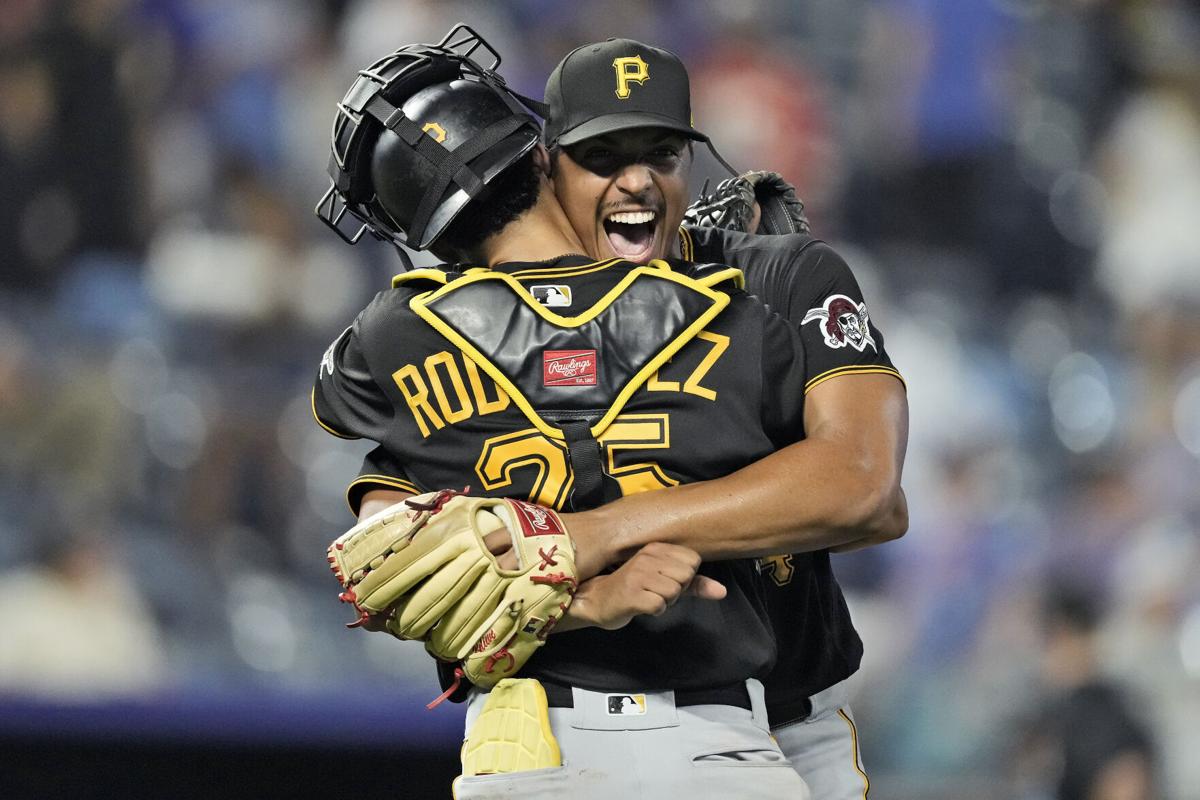 Oviedo pitches 2-hitter for 1st complete game as Bucs blank Royals