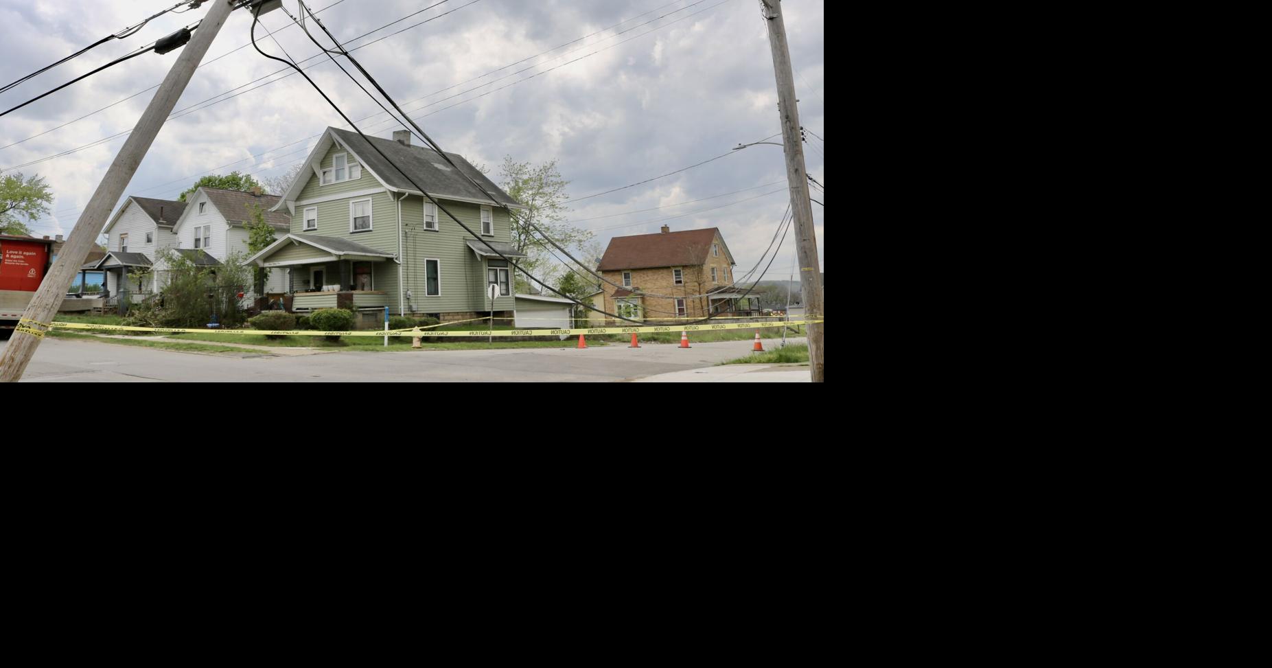 Truck striking utility lines blamed for local outage | News ...