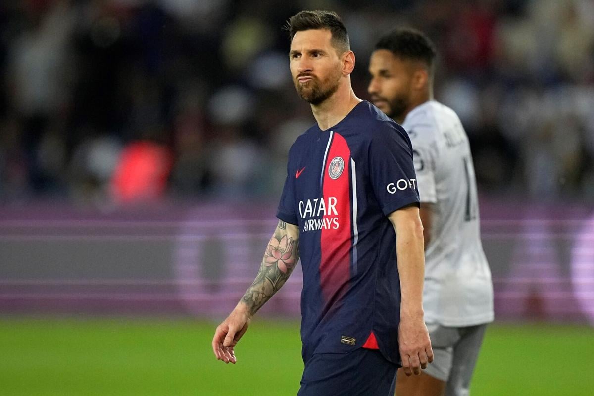 PSG win 11th French title as Messi breaks European goal record