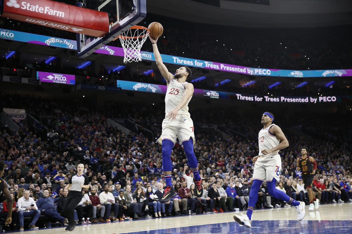 Simmons Scores 35 As Sixers Rout Cavs 141 94 Sports