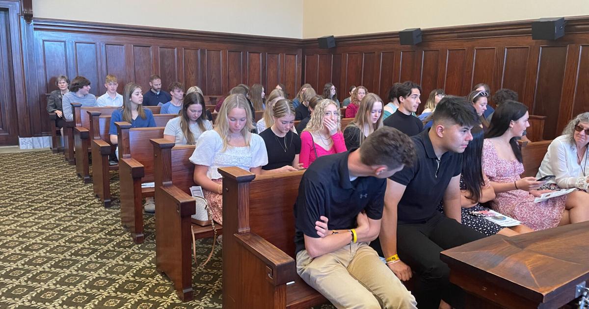 Student Court High school students about court system at Law Day | News ...