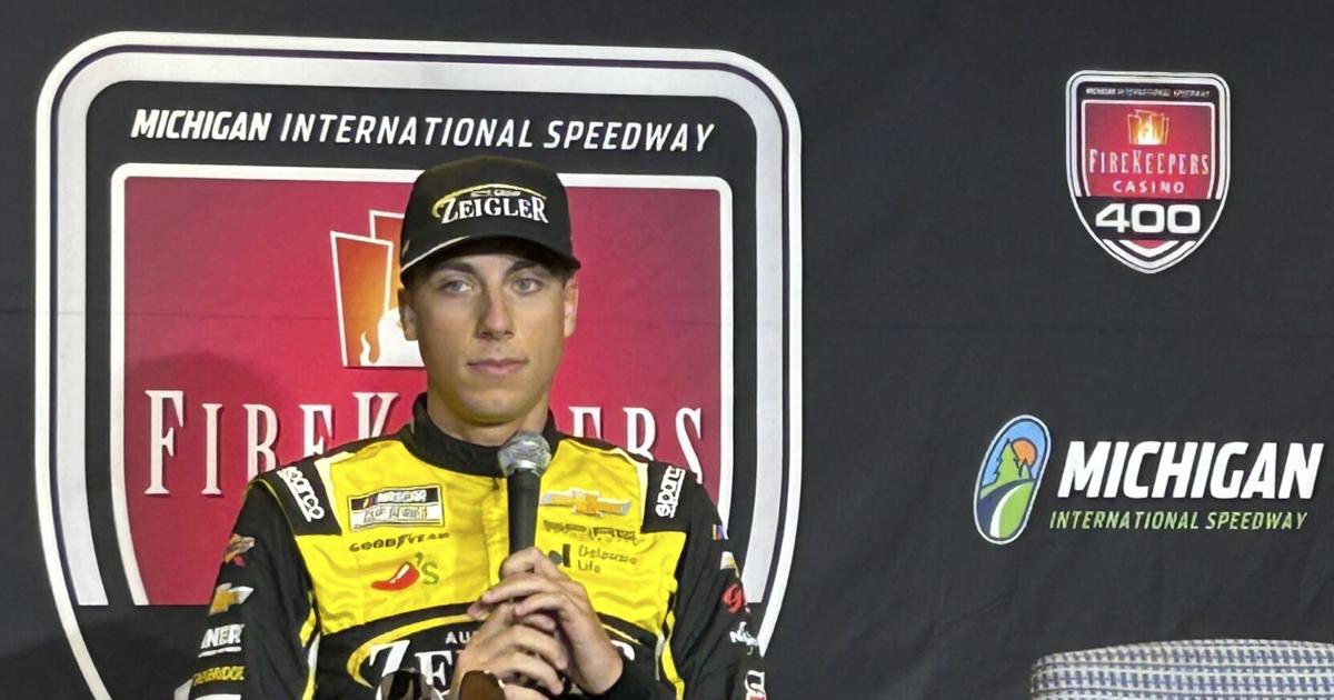 Hocevar living the dream back home in Michigan as aggressive, headline-grabbing NASCAR driver