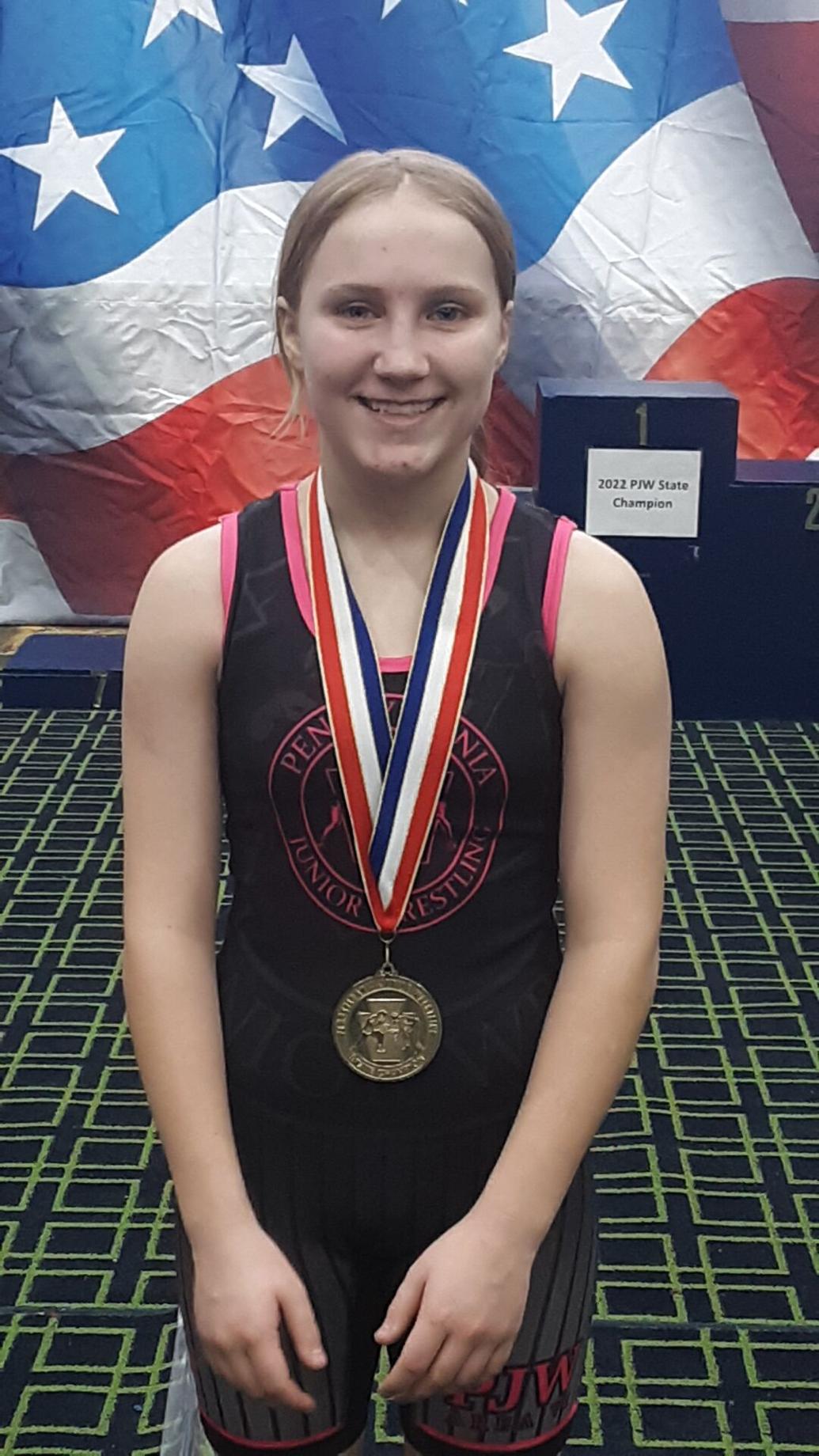 Johnston wins 89pound title at PJW Junior High Wrestling Championships