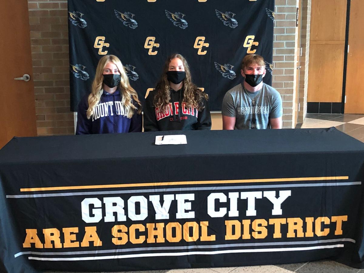 Ceremony at Grove City High for studentathletes headed to college