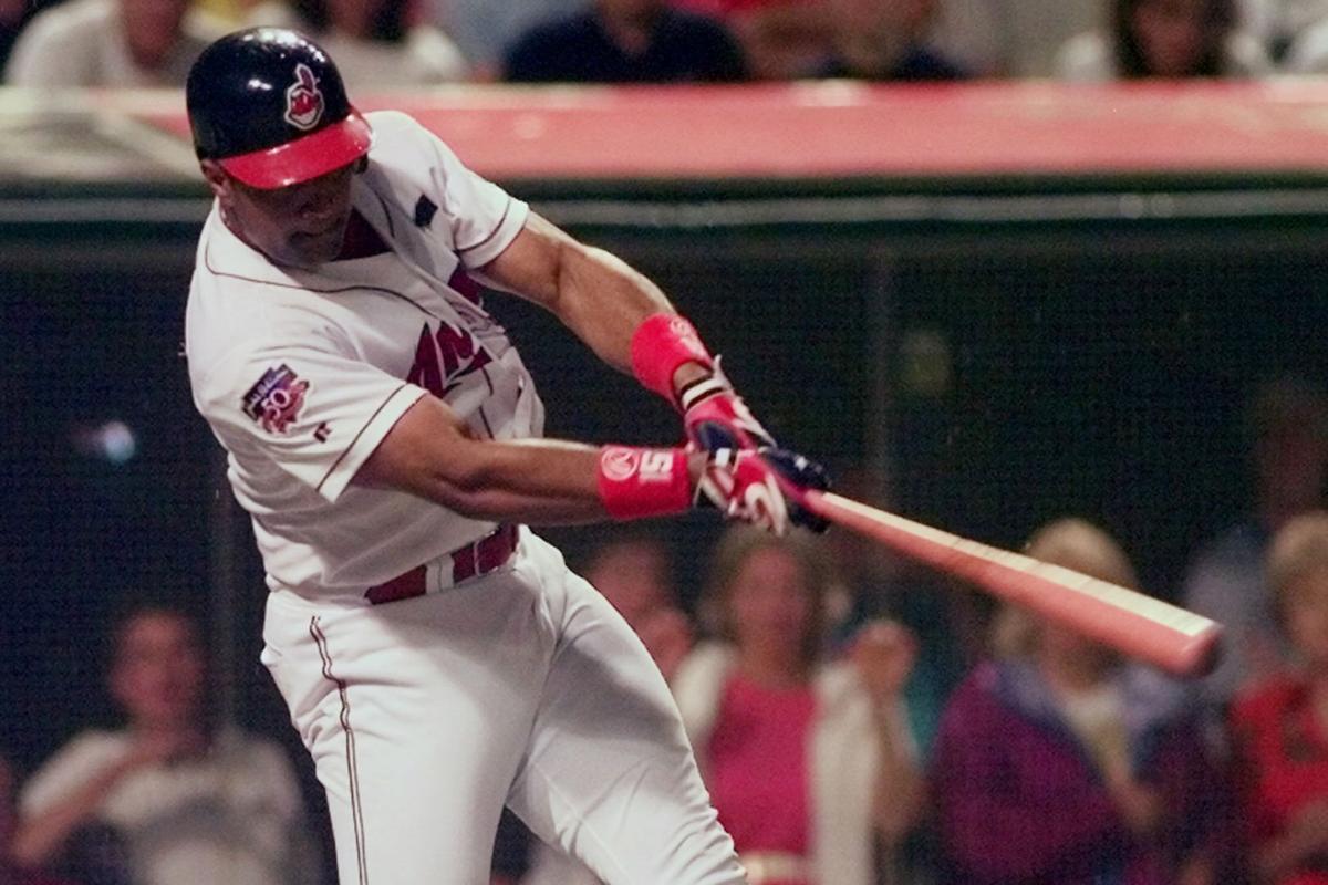 Cleveland Indians' Sandy Alomar learning the hard facts about