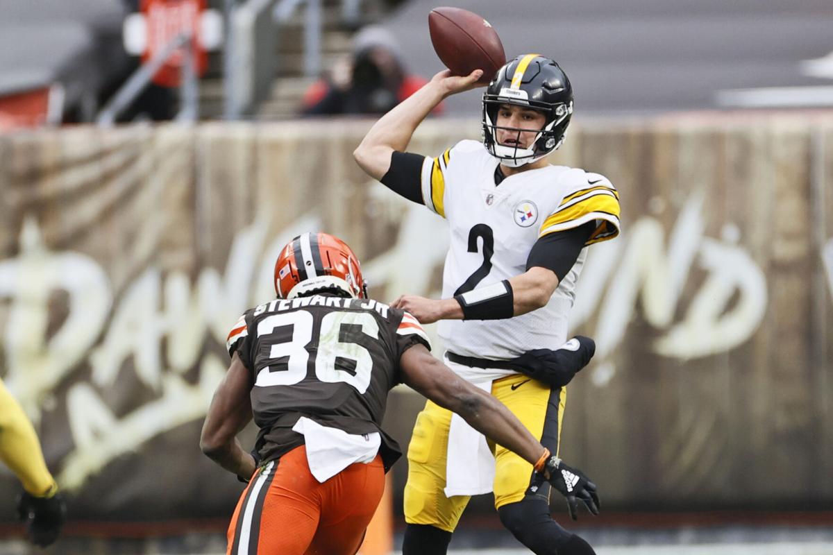 Steelers' QB Rudolph shows poise in return to Cleveland