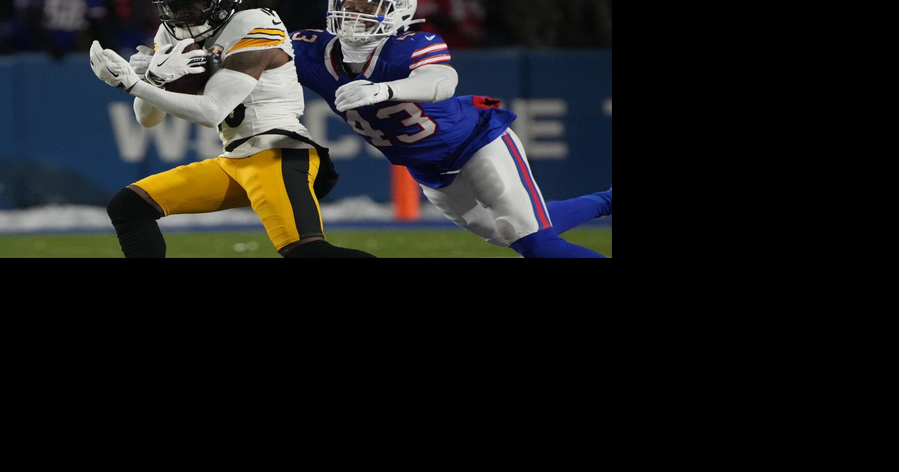 Steelers sending WR Johnson to Carolina for DB Jackson, AP source says ...