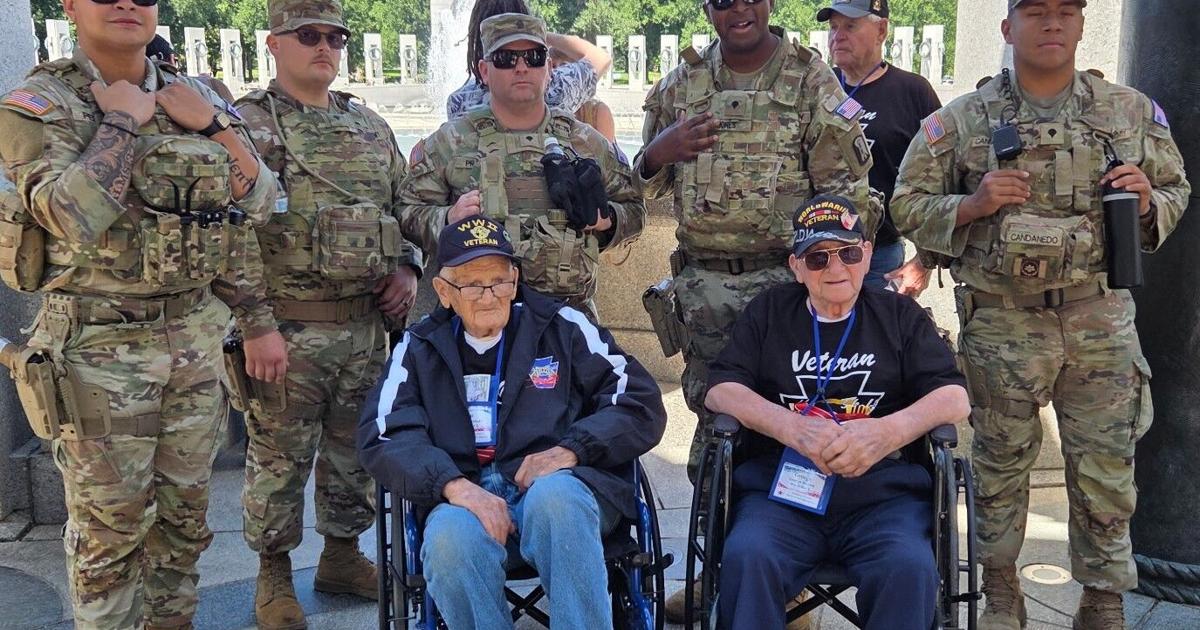 Pulaski vet gets celebrity treatment on honor flight to D.C.