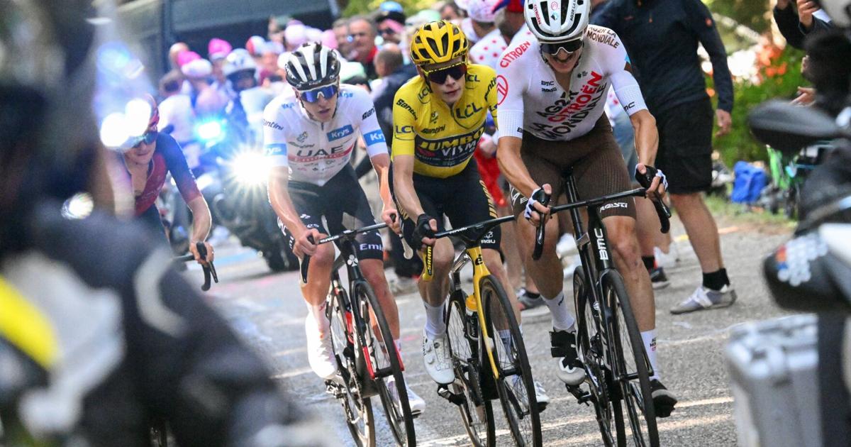 Pogacar remporte l’étape 20, Vingaard a pratiquement assuré la victoire du Tour de France |  Des sports