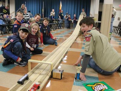 Kid Crafted Pinewood Derby Cars Sport Imaginative Designs Decals News Shipnc Com