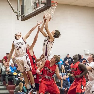 Host Hounds Take Opening Round Game With Annville Cleona Sports
