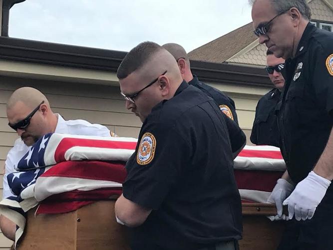 In his honor: Family, friends, fellow firefighters pay tribute to