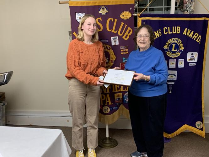 DISTRICT ONE SCROLL MEDAL - Lions Clubs International