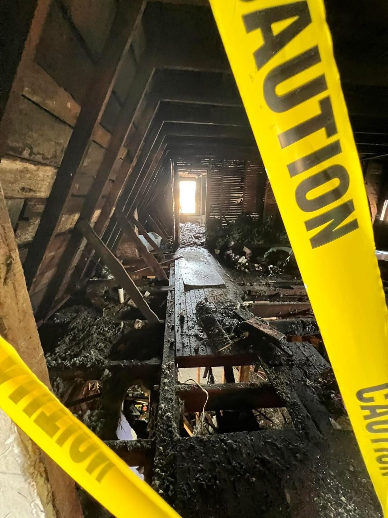 Saturday Morning Fire at One North Thrift Store | Community | shipnc.com