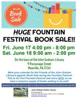 Library to hold huge book sale, clinic & tours at Fountain Festival