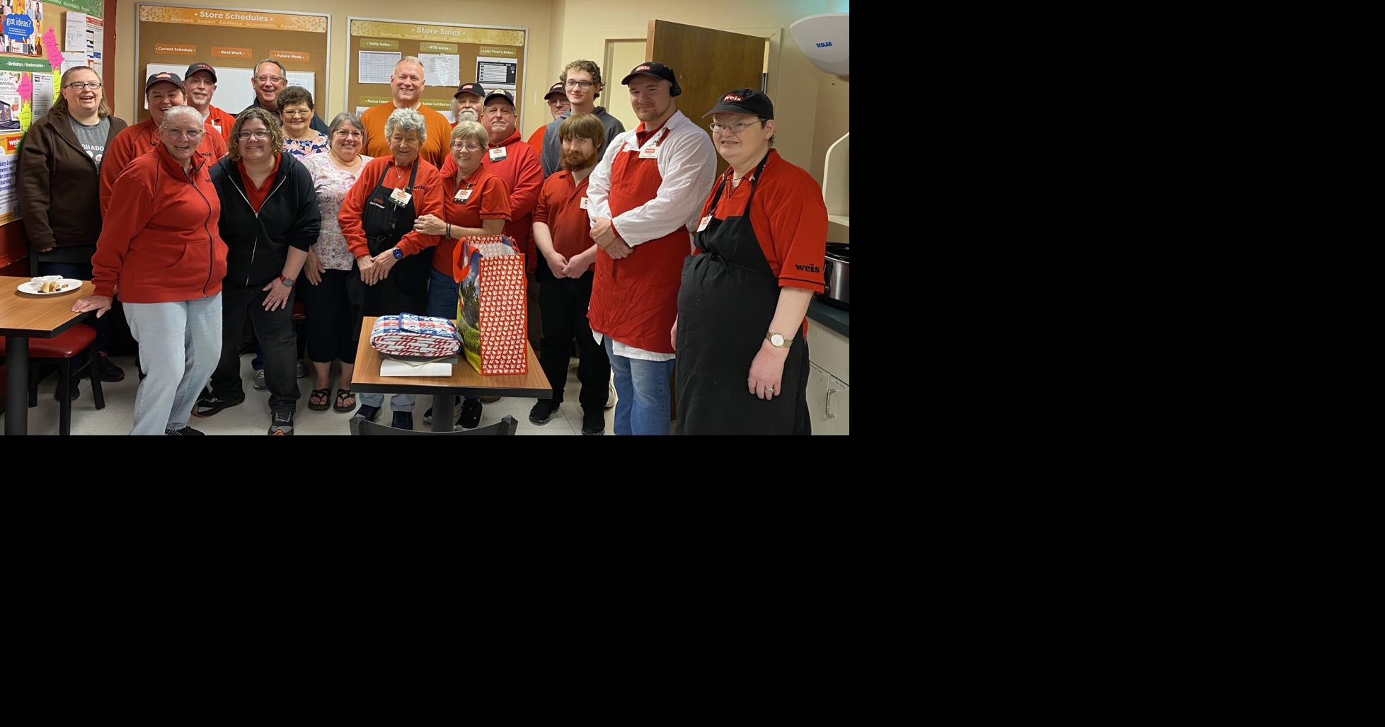 Long time Weis Markets employee, Chris Shenton, retires after 42 years