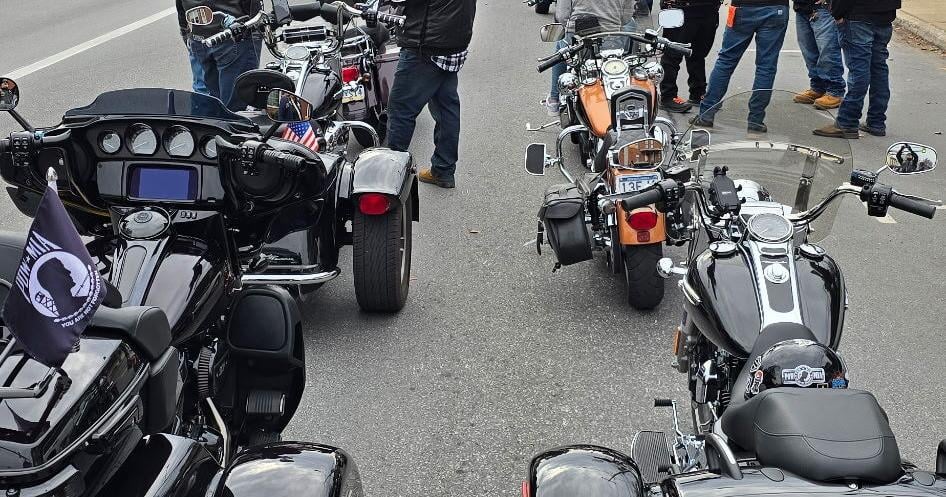 Shippensburg Chapter 223 Legion Riders proudly participate in Veterans Day Parade