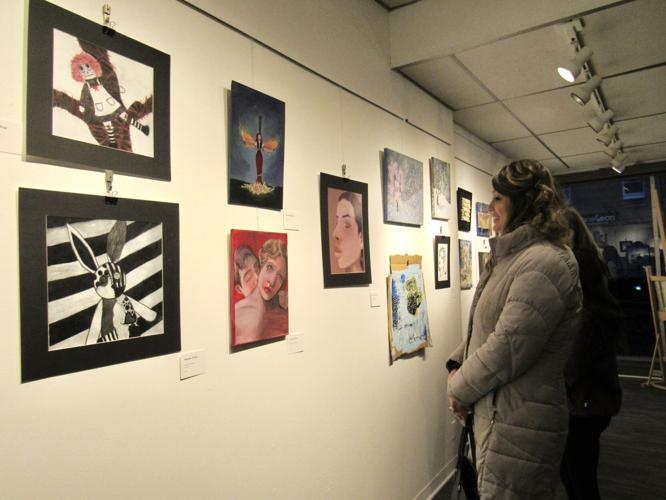 Art Exhibit: AP Studio Art students show off their portfolios – The Mirror