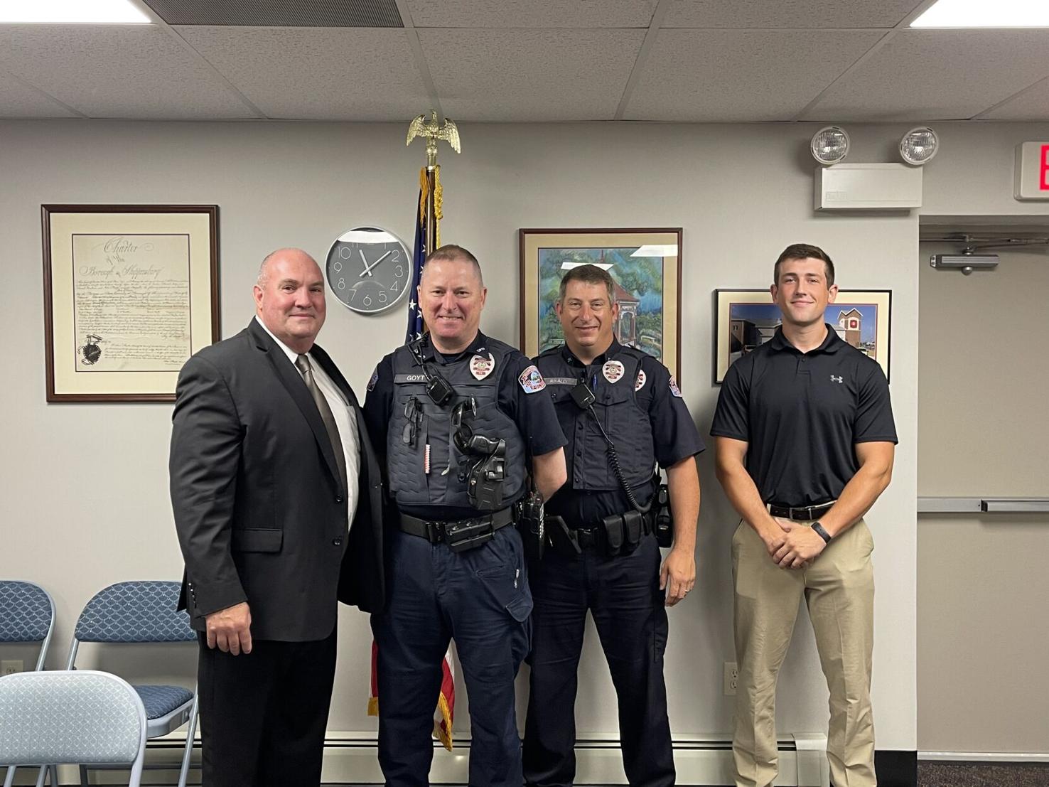 Scott Miller is sworn in as Shippensburg’s newest police chief Local