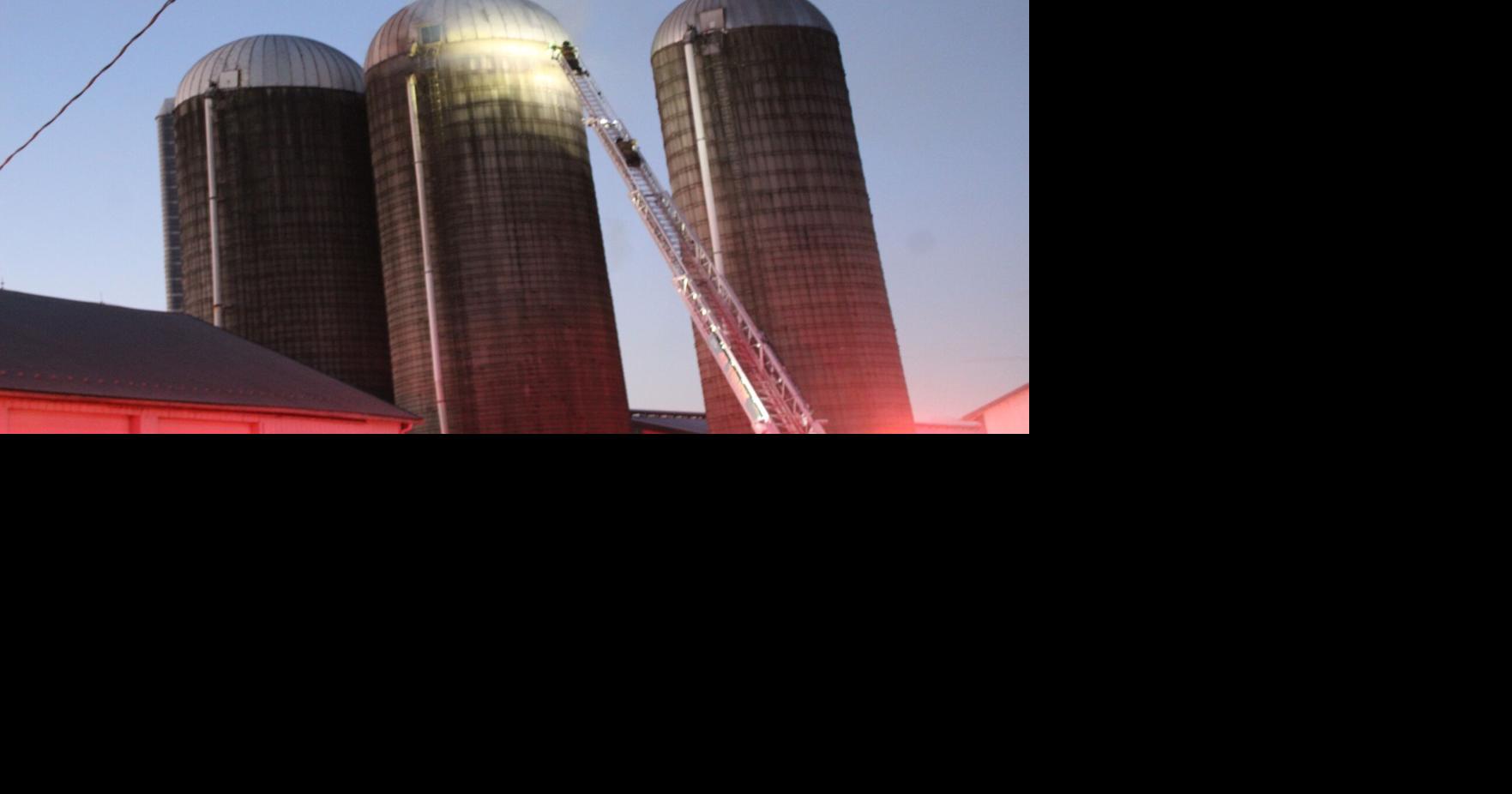 Decades old silo catches fire in Greene Township | Community | shipnc.com