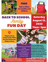 Back to School Family Fun Day is Saturday