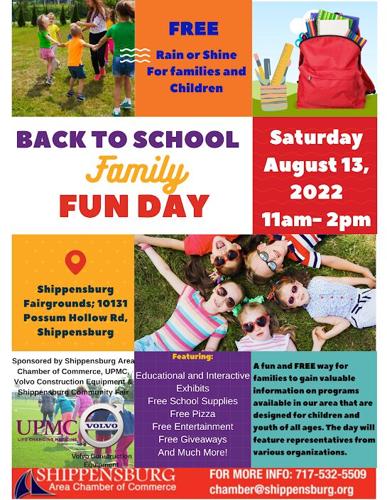 Back to School Family Fun Day