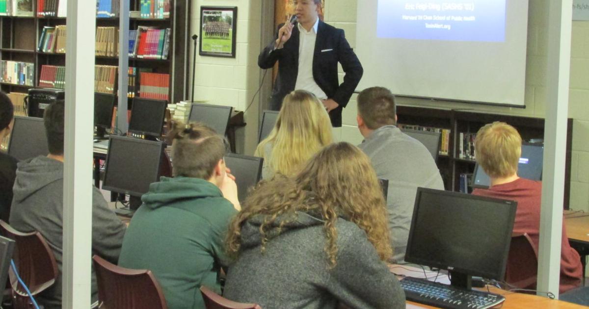 SASHS grad Dr. Eric Ding urges students to follow their passion | Local ...