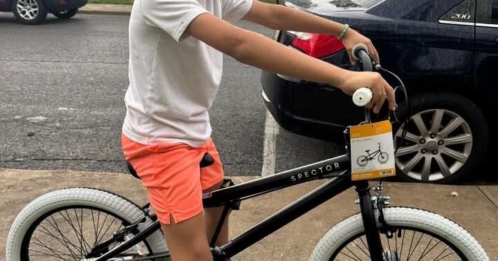 Community responds in support after childs bike is stolen from his ...