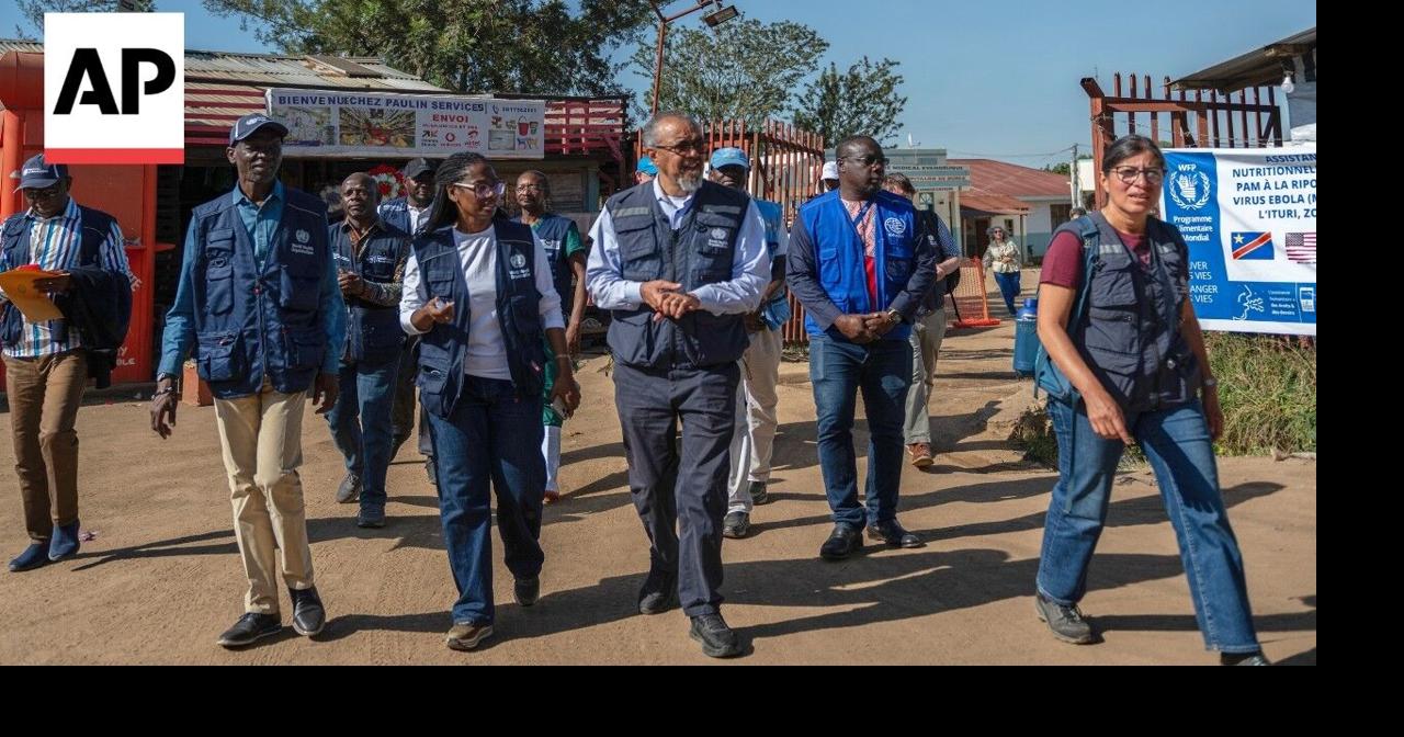 WHO chief reports 5 Ebola recoveries as a new treatment center opens in eastern Congo | Videos