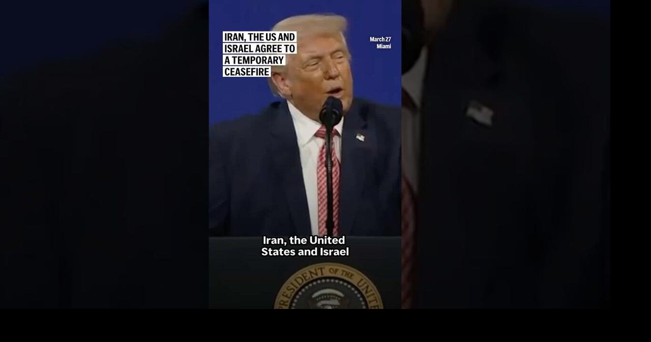 Iran, the US and Israel agree to a temporary ceasefire